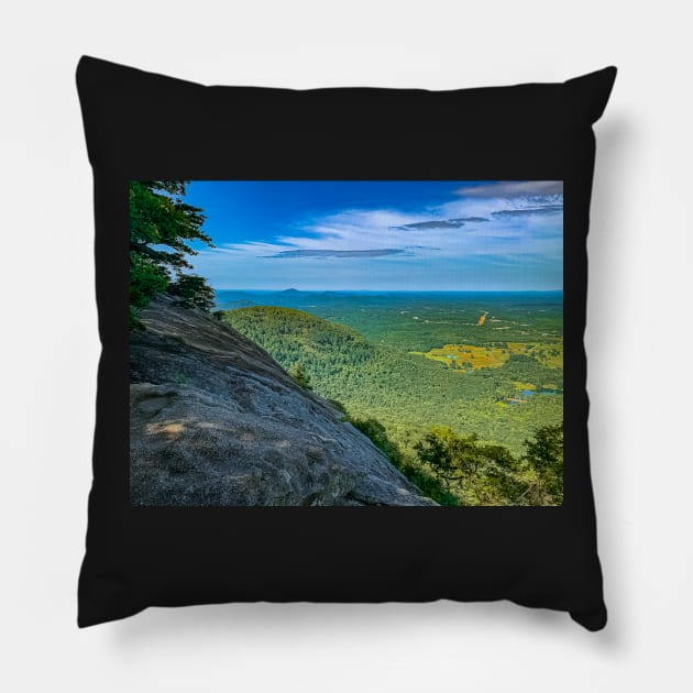 From the top of Yonah Mountain Pillow by Ckauzmann