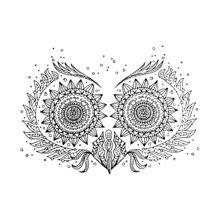 Owl Mandala T-Shirt