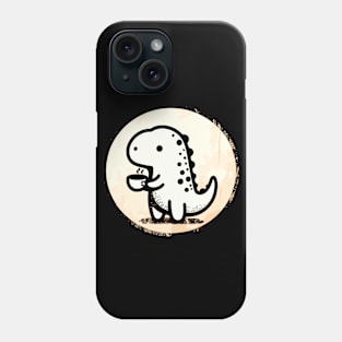 Kawaii Tea rex Phone Case