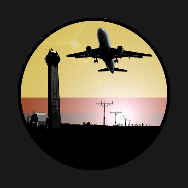 Discover ATC: Air Traffic Control Tower & Plane - Air Traffic Controller - T-Shirt