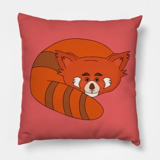 The Red Panda Pillow