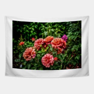 Elegant Roses Tapestry