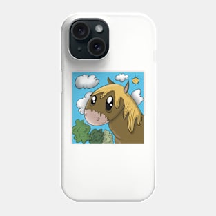 Funny horse 🐴 Phone Case