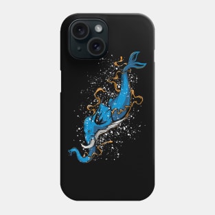 Fusion of Elephants and Whales Phone Case