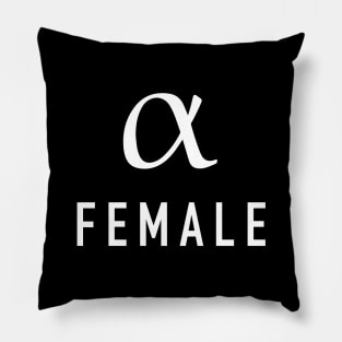 Alpha female Pillow