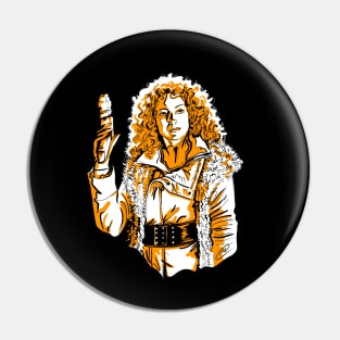 River Song - digital drawing Pin