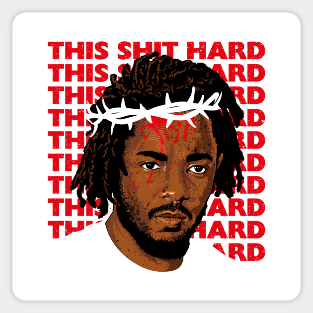 Kendrick Lamar Mr. Morale & the Big Steppers Cut Stickers 