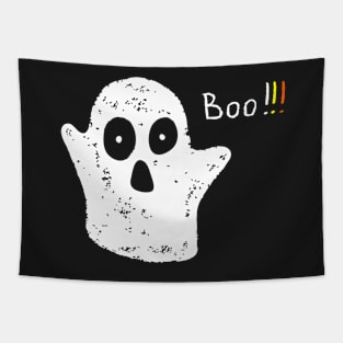 Cute Doodle Ghost Tapestry