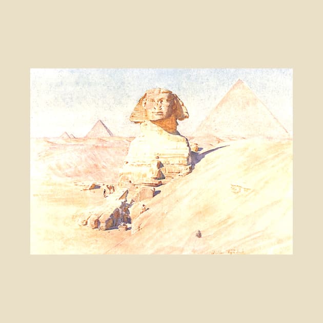 The Sphinx And Pyramids Of Gizeh in Egypt by Star Scrunch