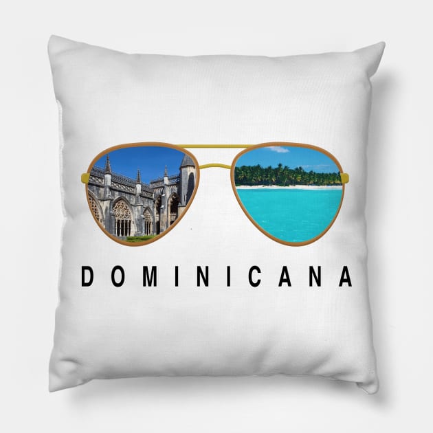 Dominicana  Sunglasses Pillow by JayD World