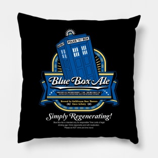 Blue Box Ale Pillow