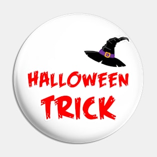 halloween trick Pin