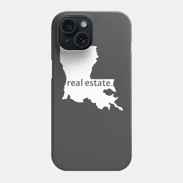 Louisiana State Real Estate T-Shirt Phone Case by Proven By Ruben