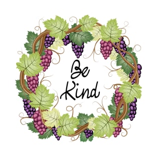 Be Kind - Grape Vines T-Shirt