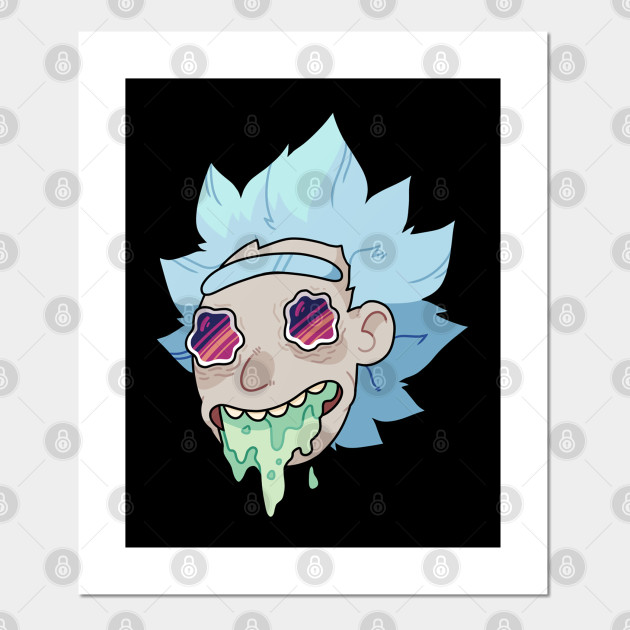 Rick And Morty Funny Rick Sanchez Zombie Design Gift Idea - Rick And ...