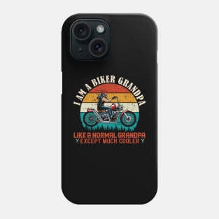 I am A Biker Grandpa Motorcycle Phone Case