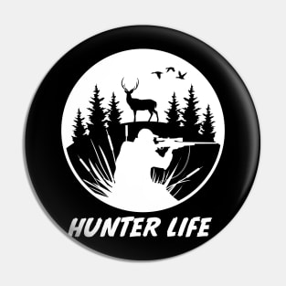 Hunter Life Pin