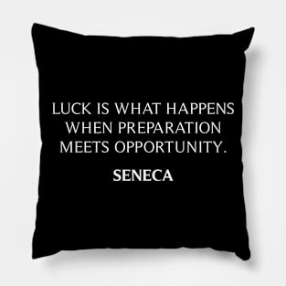 Seneca's Quote Pillow