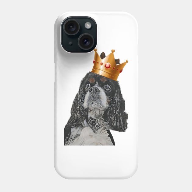 Walter the cavalier king charles spaniel Phone Case by Walters Mom