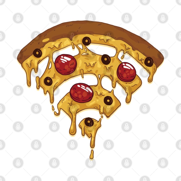 Pizza Wifi symbol by madeinchorley