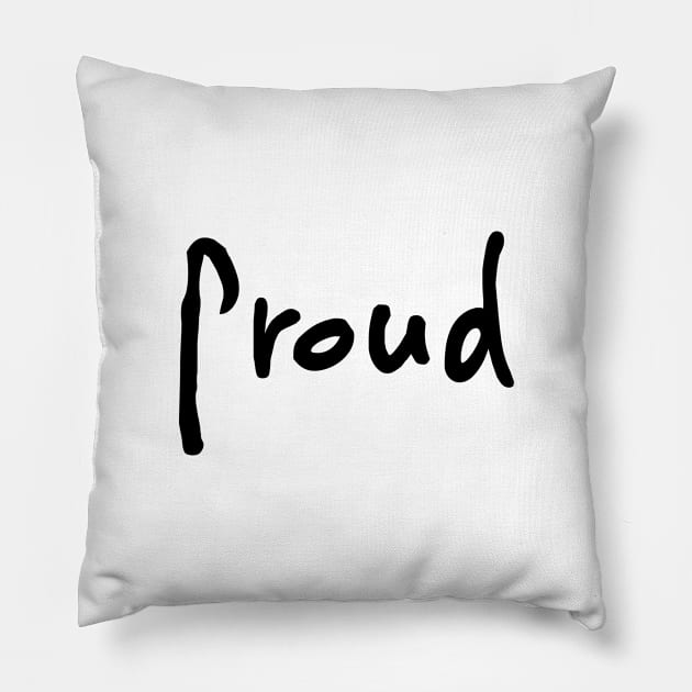 Proud Pillow by pepques