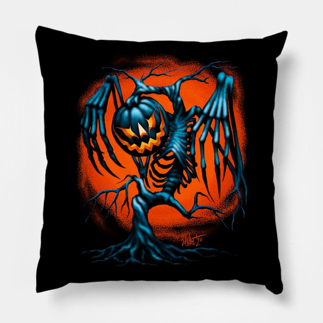 Tricker Tree Pillow by Chad Savage