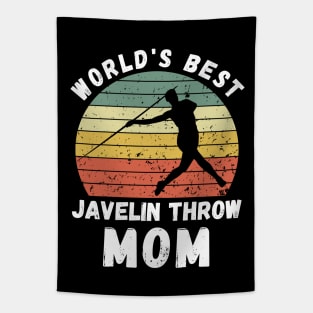 Javelin Throw Mom Tapestry