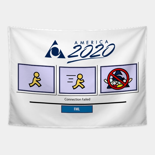 America Online 2020 Tapestry by Jones Factory