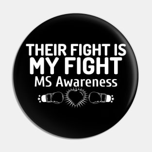 MS Awareness Pin