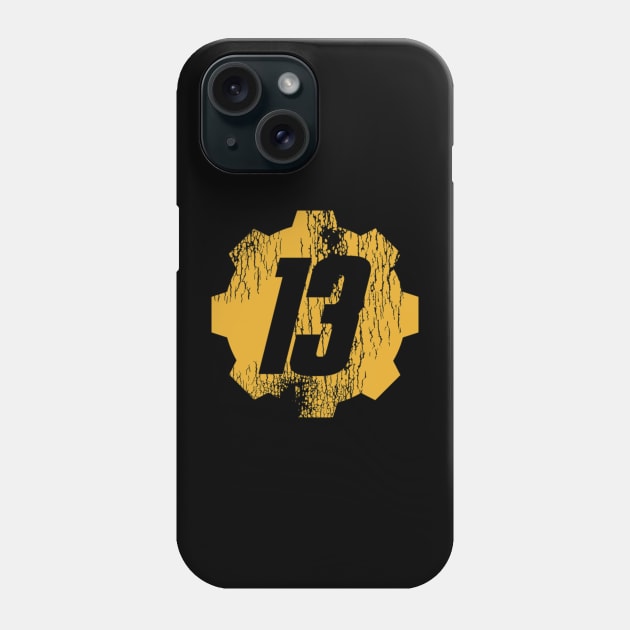 Worn Vault 13 Door Logo Phone Case by selmaeelsharon