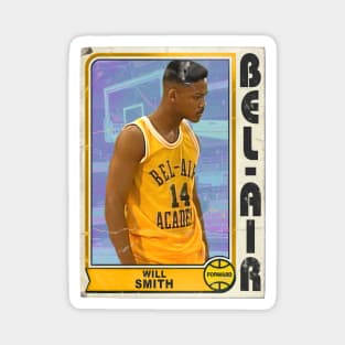 Air Will Smith ))(( Fresh Prince of Bel Air Basketball Card Magnet