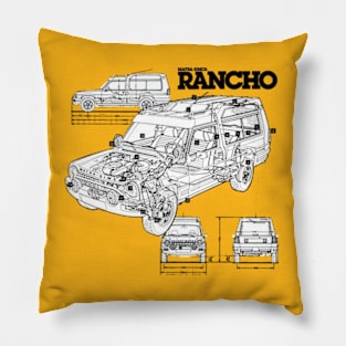 MATRA RANCHO - brochure cutaway Pillow