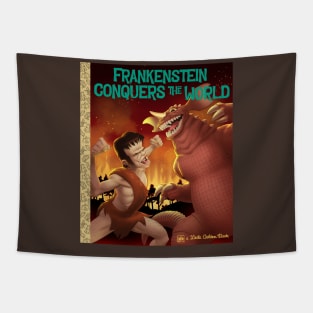 Little Golden Books: Frankenstein Conquers the World Tapestry