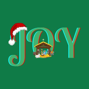 Joy Christmas Nativity T-Shirt