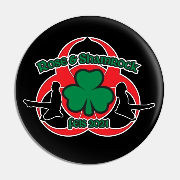 Rose & Shamrock Feis 2021 Pin by roseandshamrock