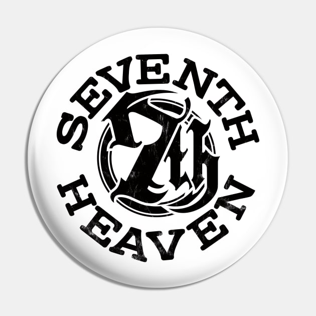 Sector 7 • Seventh Heaven (Black) Pin by forgottenart