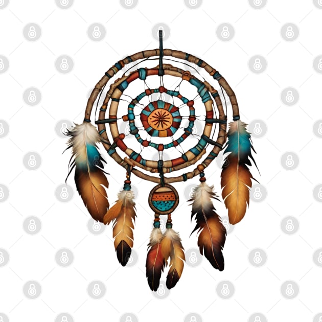 Boho Chic Western Country Southwestern Dreamcatcher by Tina