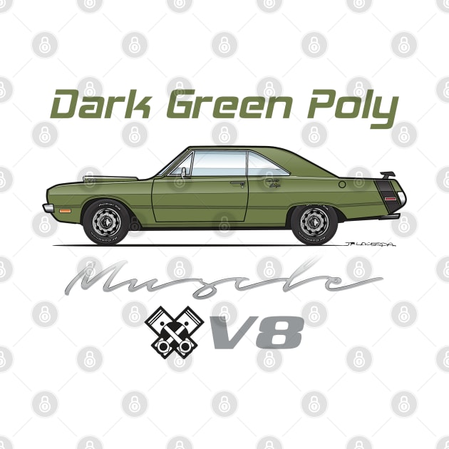 Dark Green Poly Muscle by JRCustoms44