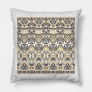 Ethnic patterns in oriental style. Pillow