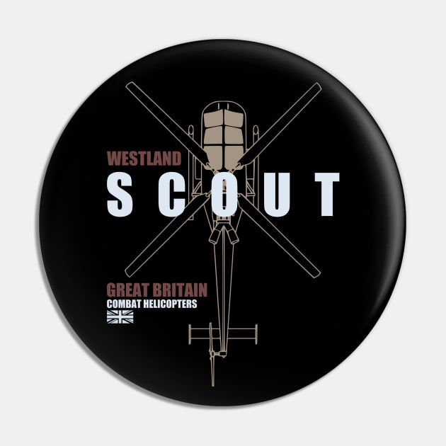 Westland Scout Pin by TCP