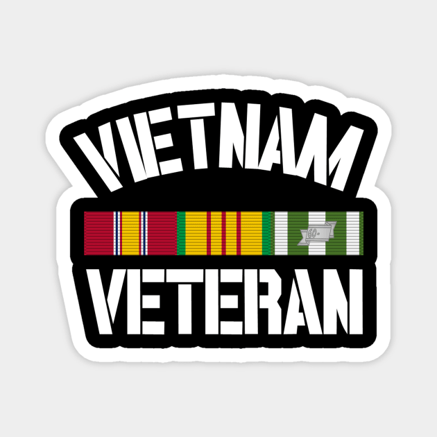 Vietnam Veteran Pride Service Ribbon Magnet by Revinct_Designs