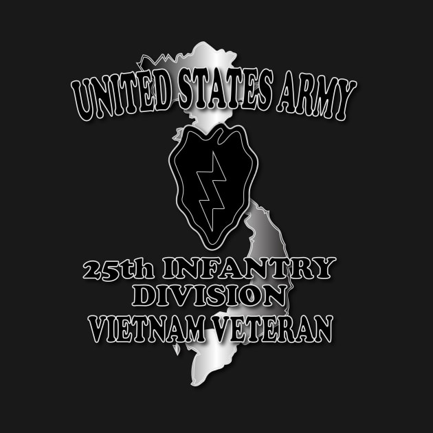 25th Infantry Division- Veteran by Relaxed Lifestyle Products