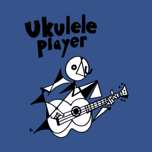 Ukulele Player (Male) by Pollux T-Shirt