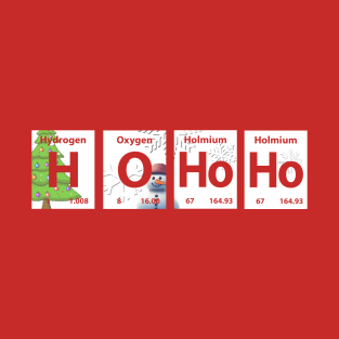 Ho Ho Ho Chemical Element T-Shirt