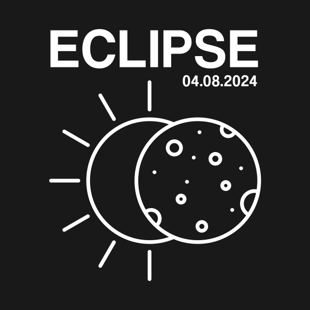 2024 Solar Eclipse 2024 04.08.24 Eclipse Mens Womens Kids by DesignergiftsCie