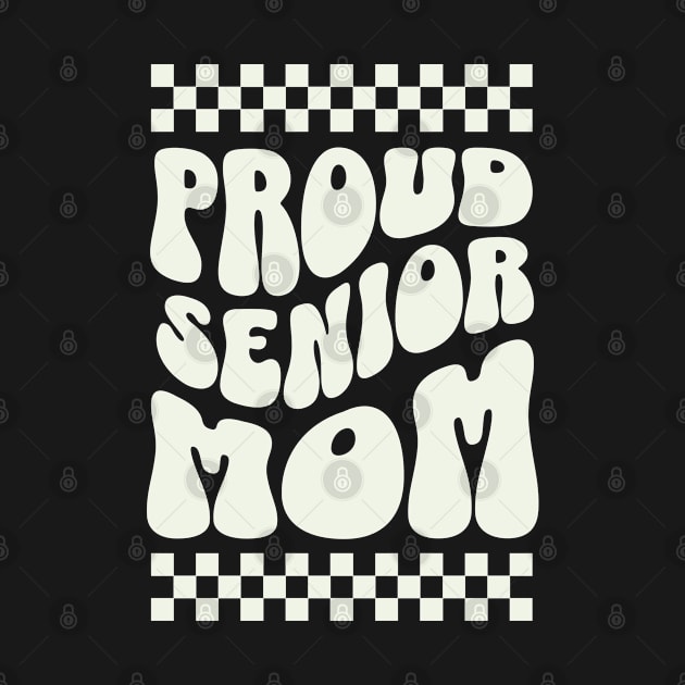 Proud Senior Mom tee by Team Spirit