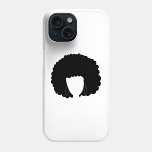 Bisexual Flag Afro Phone Case