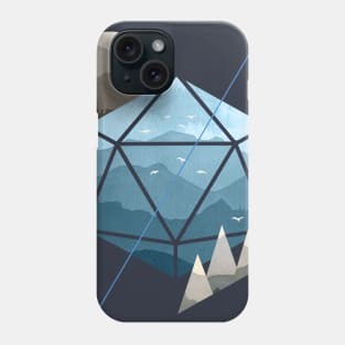 Watercolor d20 - DnD Dungeons & Dragons D&D Phone Case