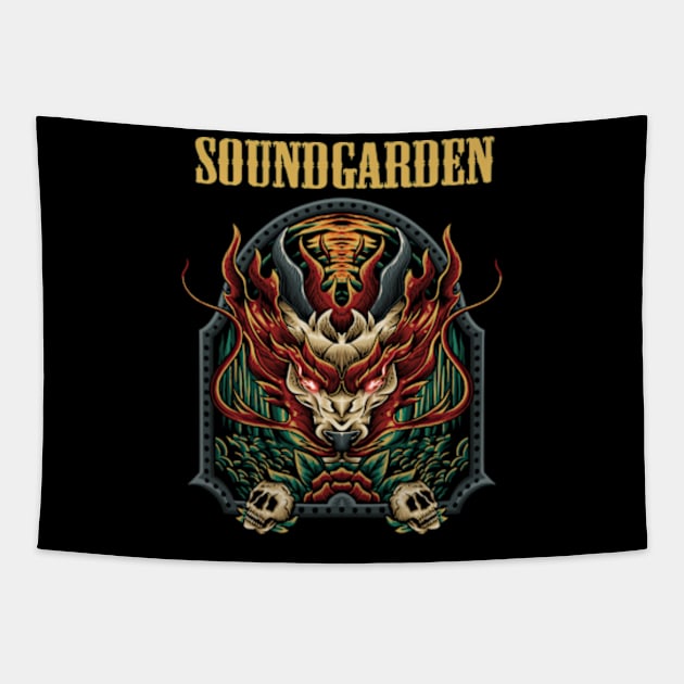 SOUND GARDEN BAND Tapestry by citrus_sizzle