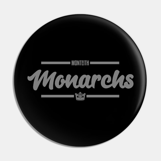 Wordmark Monarchs B Pin by SDCHT